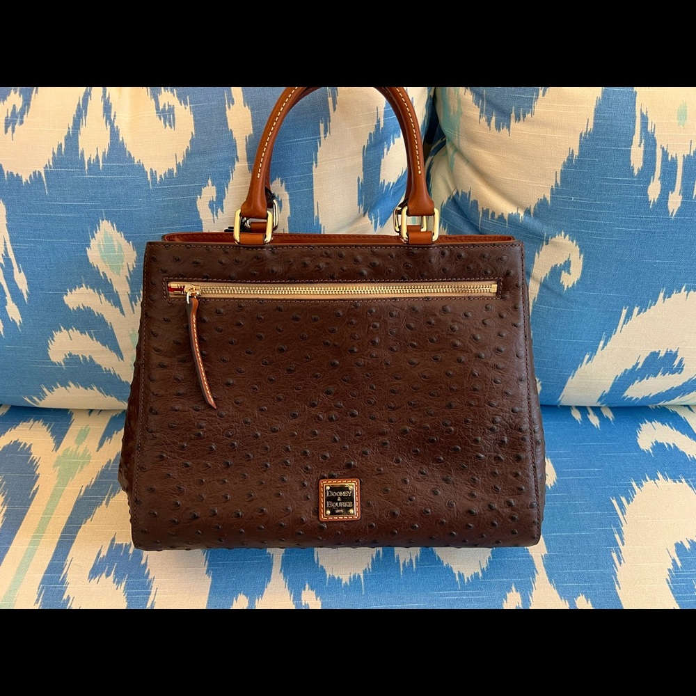 Dooney & Bourke leather zip tote NWT